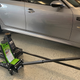 It’s easy to lift the M5. Harder to find a solid place for stands. Ramps are an easier method.